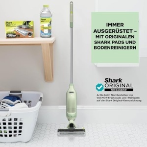 Aspirator si mop 2-in-1 Shark VacMop, fara fir, 4 paduri de unica folosinta, 355 ml solutie, verde lime - Img 10