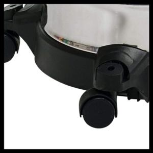 Aspirator umed/uscat Einhell TC-VC 1820 S (1250 wati, rezervor din otel inoxidabil 20l, racord de suflare, 4 role, sistem de furtun O36mm incl. furtun de aspiratie + extensie, duza combinata + filtru), negru - Img 10