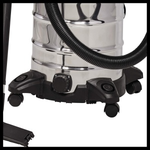 Aspirator umed/uscat Einhell TC-VC 1930 S (1.500 wati, recipient din otel inoxidabil de 30 l, racord de suflare, inclusiv furtun de aspiratie din plastic, duza combinata, duza pentru crapaturi si diverse filtre) - Img 8