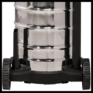 Aspirator umed/uscat Einhell TC-VC 1930 SA (1.500 wati, recipient din otel inoxidabil de 30 l, autom. Priza aparat, incl. furtun de aspiratie + tub prelungitor, duza combinata / duza pentru crapaturi, diverse filtre) - Img 5