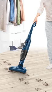 Aspirator vertical Bosch Readyyy BBHF216, 2in1, 16V, autonomie 40 min, albastru - Img 8