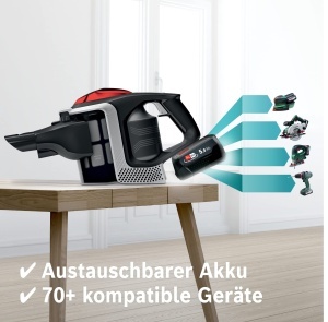 Aspirator vertical Bosch Unlimited Serie 8 ProPower BSS81POW1 fara sac negru autonomie lunga - Img 6