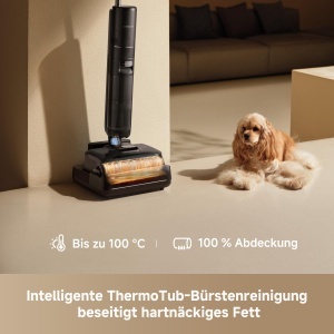Aspirator vertical cu abur Dreame H15 Pro FoamWash, negru - Img 5