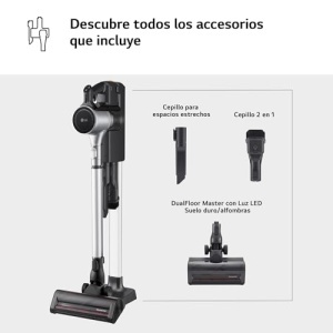 Aspirator vertical LG A9K-CORE3S 200W sistem de compresie a prafului argintiu - Img 3
