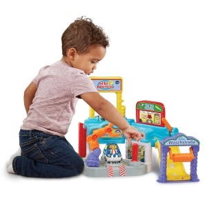 Atelier Auto VTech Tut Tut Baby Flitzer cu Roboterarm, 2-in-1, pentru copii 1-5 ani - Img 2