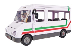 Autobuz de jucarie Simba Feuerwehrmann Sam cu figura Trevor si functie de accident - Img 4