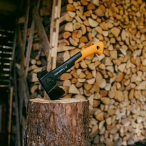 Axa universala Fiskars X-Series X14, 35.5 cm, 529 g, negruportocaliu - Img 7