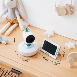 Babymoov Baby Monitor YOO-Moov - Camera 360 de grade cu telecomanda, ecran de 4.3" - Img 7