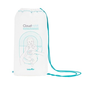 Babynest CloudNest Babymoov - 100 ecologic, cu perna de caldura, gri - Img 4