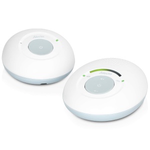 Babyphone Alecto DBX110, DECT, Alb si Albastru, ECO Mod