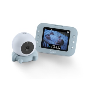 Babyphone cu camera Babymoov YOO ROLL - 10 ore autonomie, display 3,5 inch, noapte