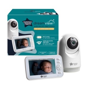 Babyphone Tommee Tippee Dreamview cu camera HD, 5 inch, 250 m - Img 2