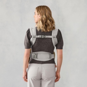 Babytrage Ergobaby Omni Classic pentru nou-nascuti si copii 0-48 luni, culoare gri perla - Img 9