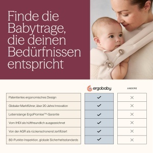 Babytrage Ergobaby Omni Classic pentru Nou-nascuti si Copii 0-48 luni, Ergonomic, 4 Pozitii - Img 7