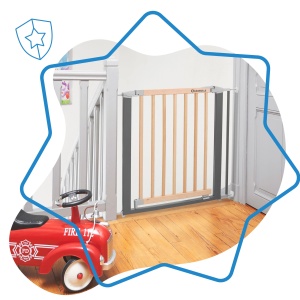 Badabulle Safe & Lock Protectie pentru usa din lemn/metal (73 pana la 81,5 cm) - Img 7