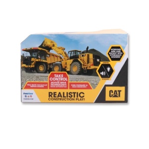 Bagger cu lumini si sunete CAT Construction Power Hauler 29,5 cm, interactiv - Img 8