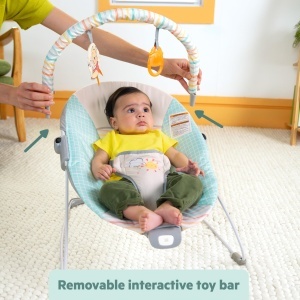 Balansoar pentru bebelusi Disney Baby Winnie Puuh Hunny Hues, cu vibratii, unisex, 0-6 luni - Img 5