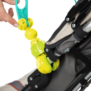 Baldachin activitate Bright Starts, material flexibil, cu jucarii integrate - Img 11