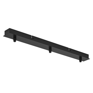 Baldachin LEDVANCE Vintage 1906, 3x15W, negru, design minimalist - Img 3