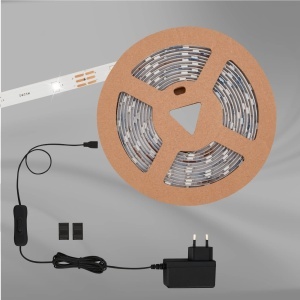 Banda LED Briloner 3m cu telecomanda, lumina calda, autoadeziva - Img 6