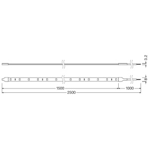 Banda LED OSRAM LEDambient Interior Strip Kit, 2x1.5m, 90 LED, Alb - Img 5