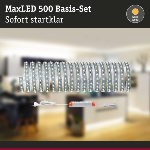 Banda LED Paulmann Function MaxLED 500, 10m, 33W, Culoare Argintie - Img 3
