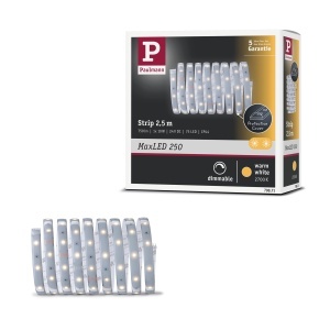 Banda LED Paulmann MaxLED 250, 2,5m, 10W, IP44, Culoare Calda