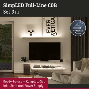 Banda LED Paulmann SimpLED 3m 11W 1500lm 3000K Alb - Img 2