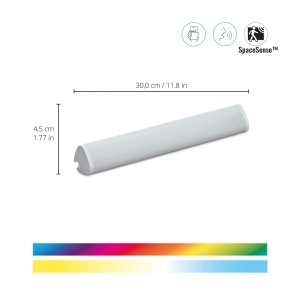 Bara LED WiZ Tunable White si Color, 400 lm, Dimmabila, Wi-Fi, Alb - Img 3