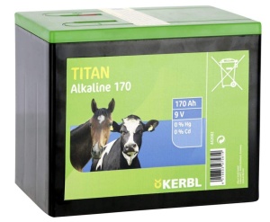 Baterie Alkalina 9V Kerbl 442082, 170 Ah, 1 bucata