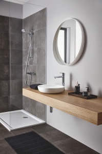 Baterie baie Grohe Concetto 23920001 crom economisire apa montaj usor - Img 6