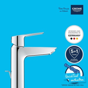 Baterie lavoar GROHE Start 23552002 crom economisire energie montare simpla - Img 3