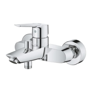 Baterie pentru cada GROHE Start, crom, cu maner metalic si umplere automata - Img 4