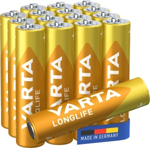 Baterii AAA VARTA Longlife, 16 bucati, Alkaline, 1.5V - Img 2