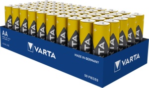 Baterii Alkaline VARTA AA, 50 buc, Putere la Cerere, Made in Germany - Img 2