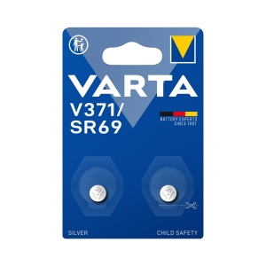 Baterii Buton VARTA V371SR69, 2 buc, 1.55V, tehnologie argintie - Img 2