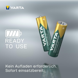 Baterii reincarcabile VARTA AA, 2100 mAh, 16 buc, Ni-MH, Power on Demand - Img 6