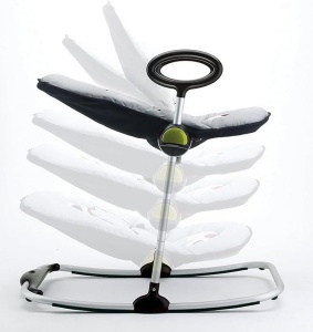 Beaba BabyWippe Up Down I Negru Reglabila 4 Inaltimi Ultra Confortabila - Img 2