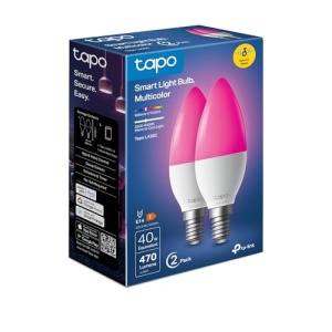 Bec inteligent TP-Link Tapo L430C E14 16 milioane de culori dimmabil control vocal - Img 10