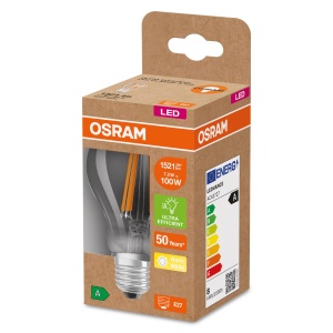 Bec LED Osram, Filament, E27, 7.2W, Lumina calda 3000K, Pachet 6 bucati - Img 4