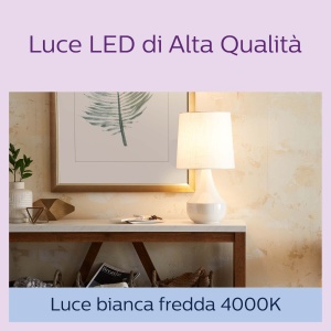 Bec LED Philips Classic E27, 100W, Lumina neutra, Set 2 bucati - Img 4