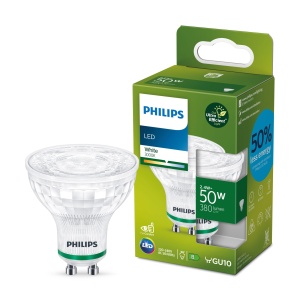 Bec LED Philips GU10 Classic 50W Lumina Neutra 3000K Ultraeficient EyeComfort