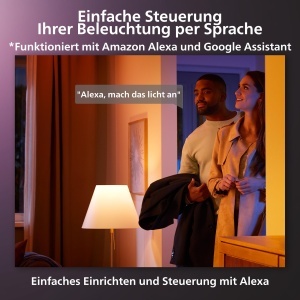 Bec LED Philips Hue White Ambiance MR16, lumina reglabila, compatibil sistem smart home - Img 6