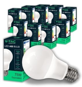 Bec LED V-TAC E27 10.5W - 1055 Lumen, 4000K, A60 - Img 11