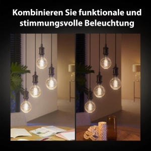 Becuri LED Philips Hue White Ambience E27 7W Dimabile Lumina Calda si Rece Set 3 Bucati - Img 3