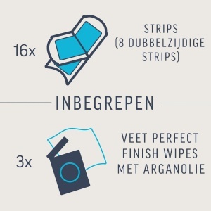 Benzi de ceara Veet Expert pentru piele sensibila, 16 bucati, cu ulei de argan - Img 2