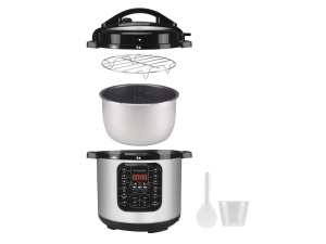 BEPER P101COS001 Multicooker oala electrica sub presiune oala sub presiune 6 litri - oala electrica sub presiune cu 15 programe de gatit - Img 3