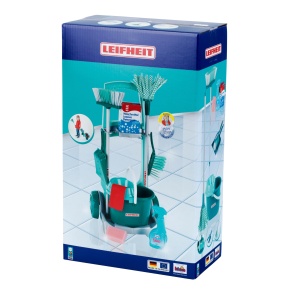 Besenwagen Leifheit cu accesorii pentru copii, 29x24x60 cm - Img 6