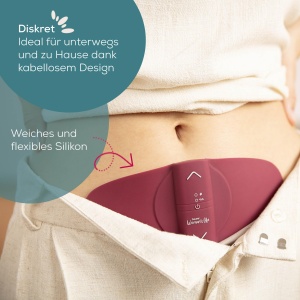 Beurer EM 50 Menstrual Relax, absorbant menstrual cu functie TENS si caldura, impotriva durerilor menstruale si a durerilor de endometrioza, ameliorare clinic validata si naturala, baterie portabila, reincarcabila - Img 4