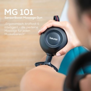 Beurer MG 101 Massage Gun Design Ergonomic Senzor de Presiune 5 Atasamente - Img 7